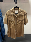 Levi's Brown Short-Sleeve Western Shirt