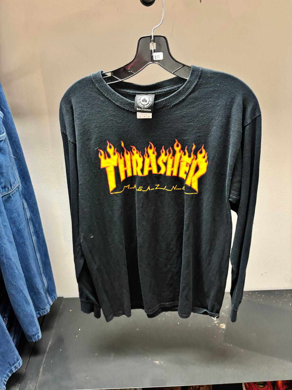 Thrasher Flame Logo Tee