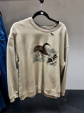 Croft & Barrow Embroidered Duck Sweatshirt