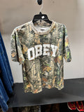 OBEY Camo Logo Tee