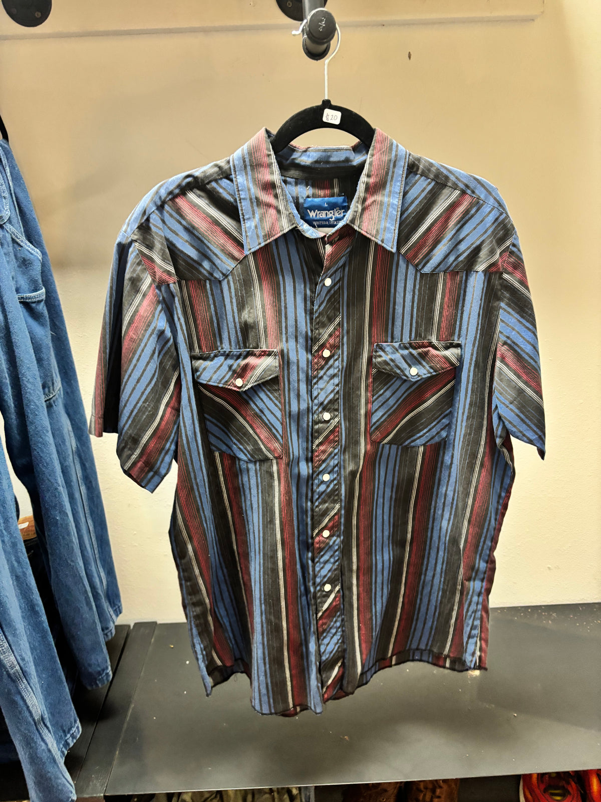 Wrangler Pearl Snap Western Shirt